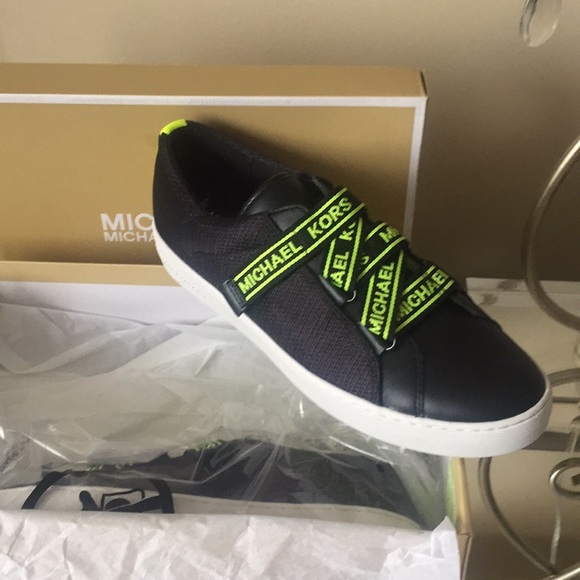 MICHAEL KORS leather sneakers - Picture 1 of 9